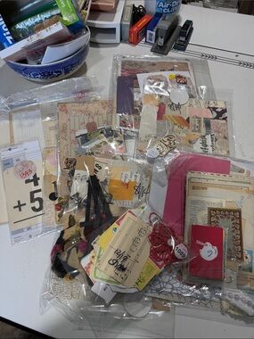 Assorted Lot of Ephemera for Junk Journals